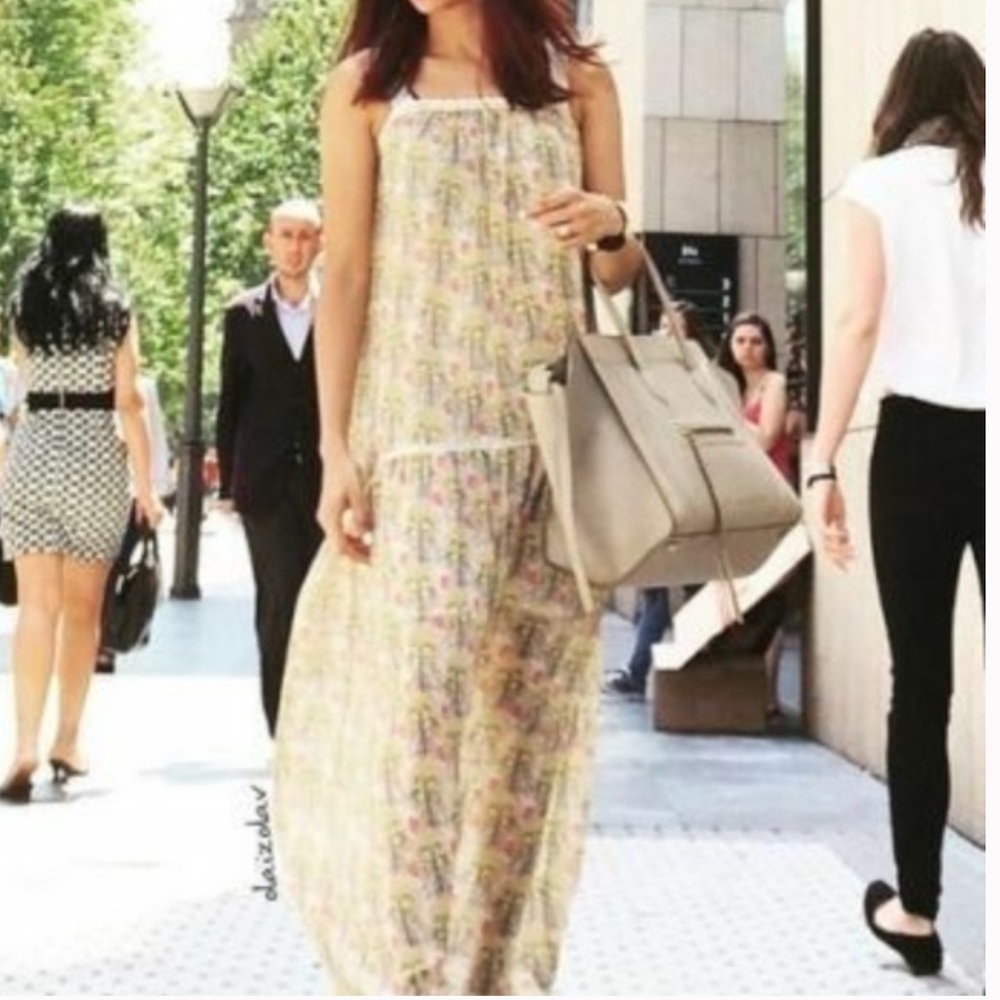 Zara Yellow Floral Dress